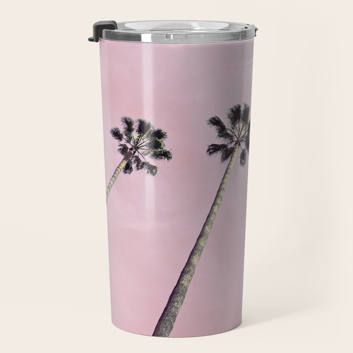 Pink Palms Travel Mug Gallery Image 3