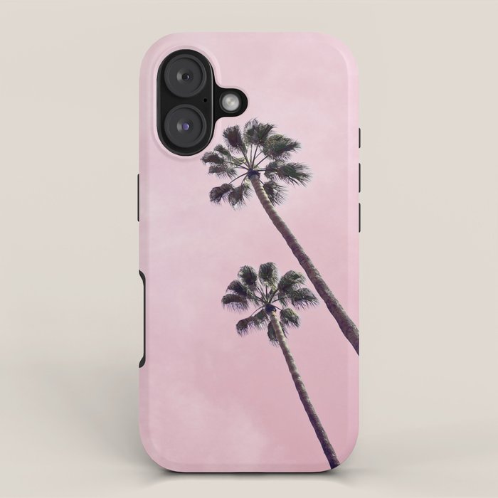 Pink Palms iPhone Case Gallery Image 1