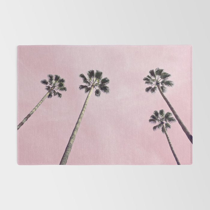 Pink Palms Rug Gallery Image 2