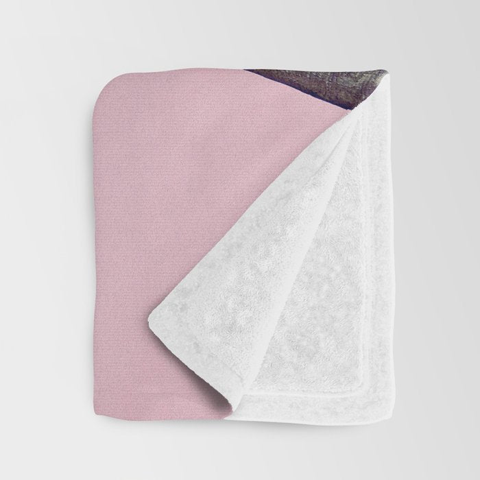 Pink Palms Throw Blanket Gallery Image 3