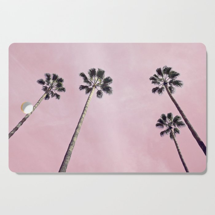 Pink Palms Cutting Board Gallery Image 1