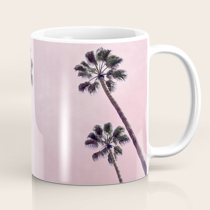 Pink Palms Coffee Mug Gallery Image 1