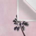 Pink Palms Wall Tapestry Gallery Image 3