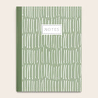 Boho Wall Art, Colour Prints, Sage Green, Line Art Notebook Gallery Image 4