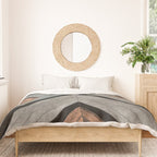 Urban Tribal Pattern No.2 - Concrete and Wood Duvet Cover Gallery Image 3