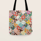 sarilmak patchwork Tote Bag Gallery Image 1