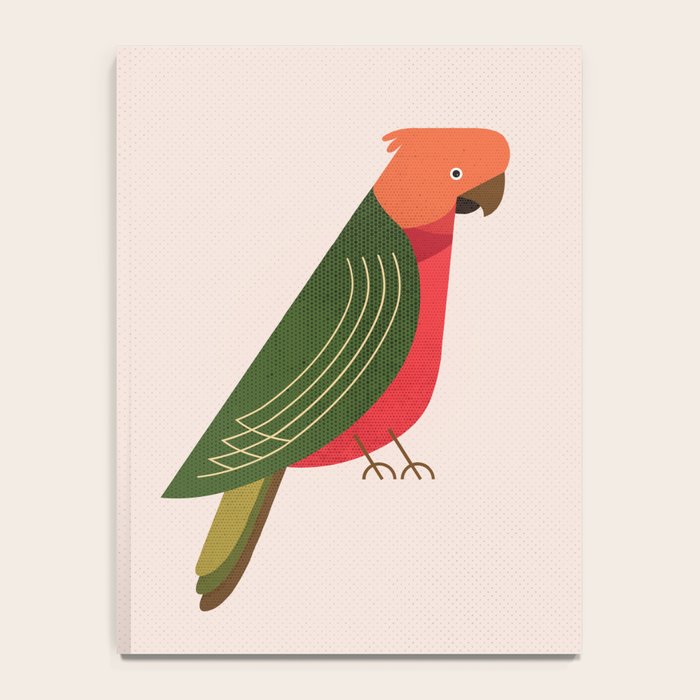 Whimsy Australian King Parrot Notebook Gallery Image 4