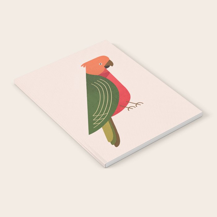 Whimsy Australian King Parrot Notebook Gallery Image 2