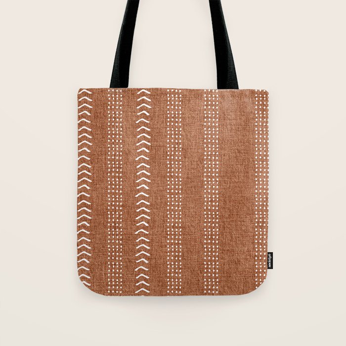Arrows in Rust Neutral Tote Bag Gallery Image 1