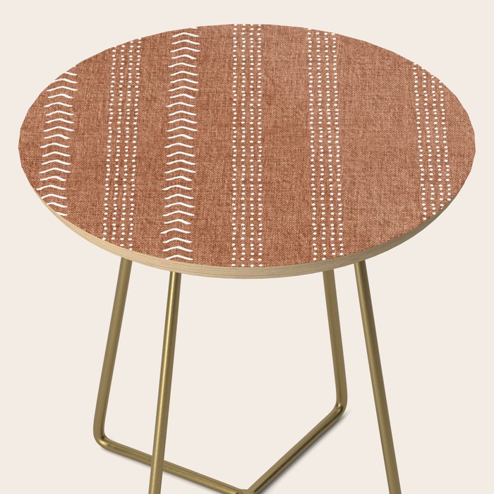 Arrows in Rust Neutral Side Table Gallery Image 2