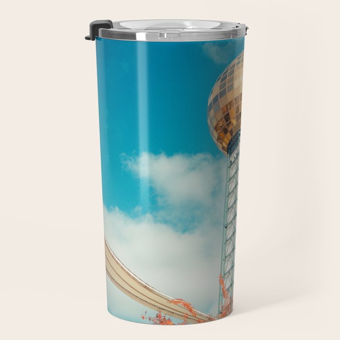 Sunsphere Knoxville Tennessee Worlds Fair Landmark Travel Mug Gallery Image 3