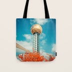 Sunsphere Knoxville Tennessee Worlds Fair Landmark Tote Bag Gallery Image 1