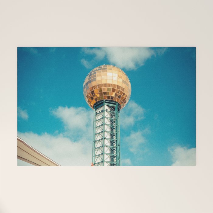 Sunsphere Knoxville Tennessee Worlds Fair Landmark Welcome Mat Gallery Image 1