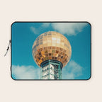 Sunsphere Knoxville Tennessee Worlds Fair Landmark Laptop Sleeve Gallery Image 1