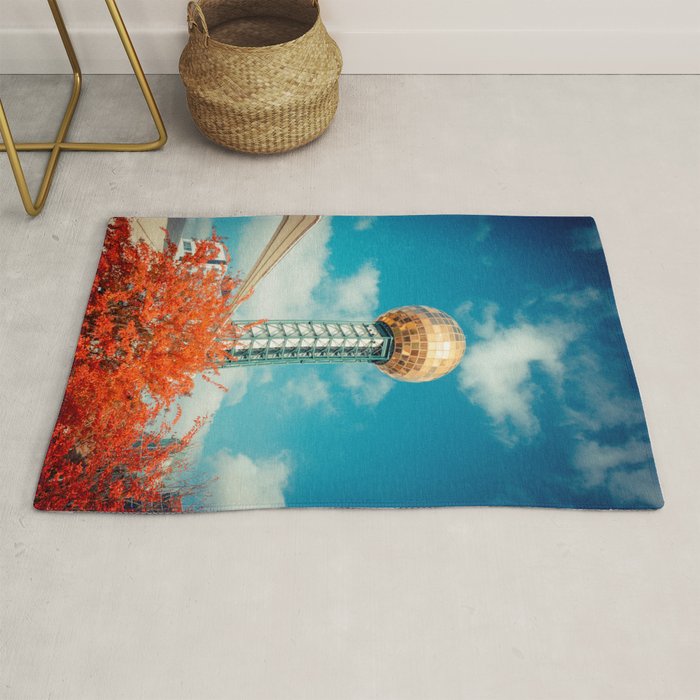 Sunsphere Knoxville Tennessee Worlds Fair Landmark Rug Gallery Image 1