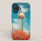 Sunsphere Knoxville Tennessee Worlds Fair Landmark iPhone Case Gallery Image 1