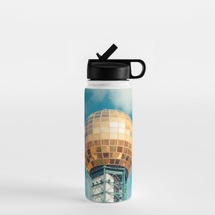 Sunsphere Knoxville Tennessee Worlds Fair Landmark Water Bottle
