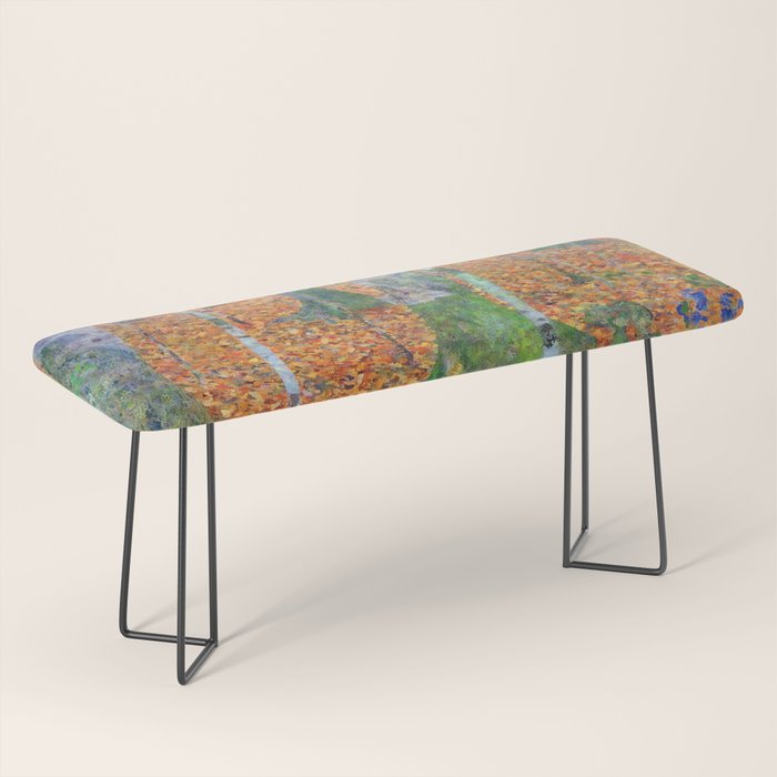 Gustav Klimt Birch Forest Bench Gallery Image 1