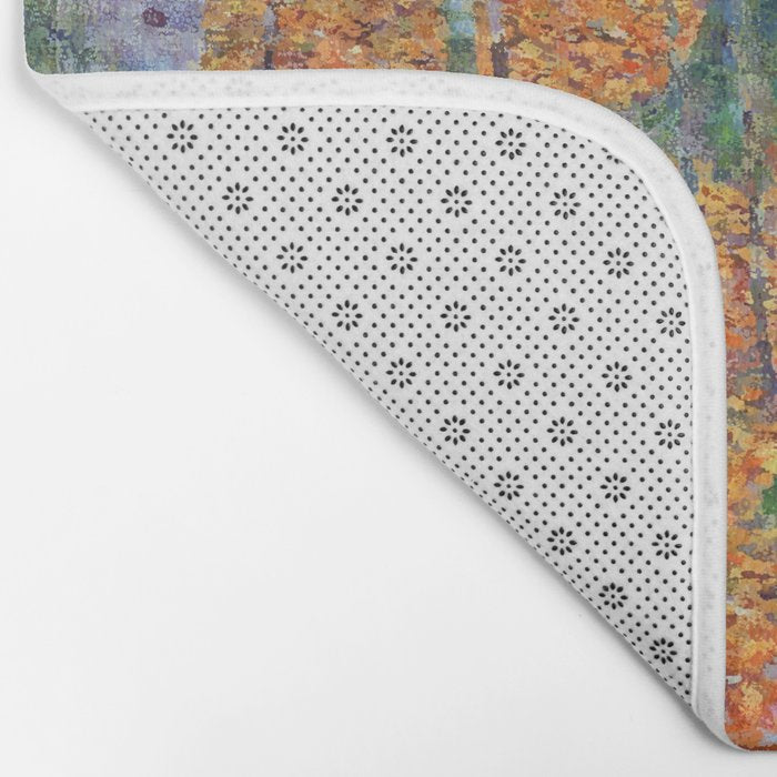 Gustav Klimt Birch Forest Bath Mat Gallery Image 2