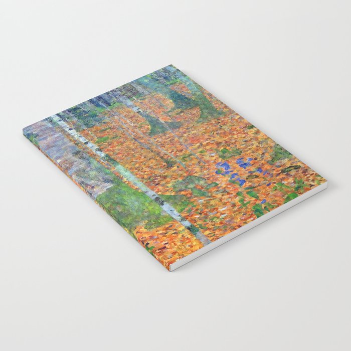 Gustav Klimt Birch Forest Notebook Gallery Image 2