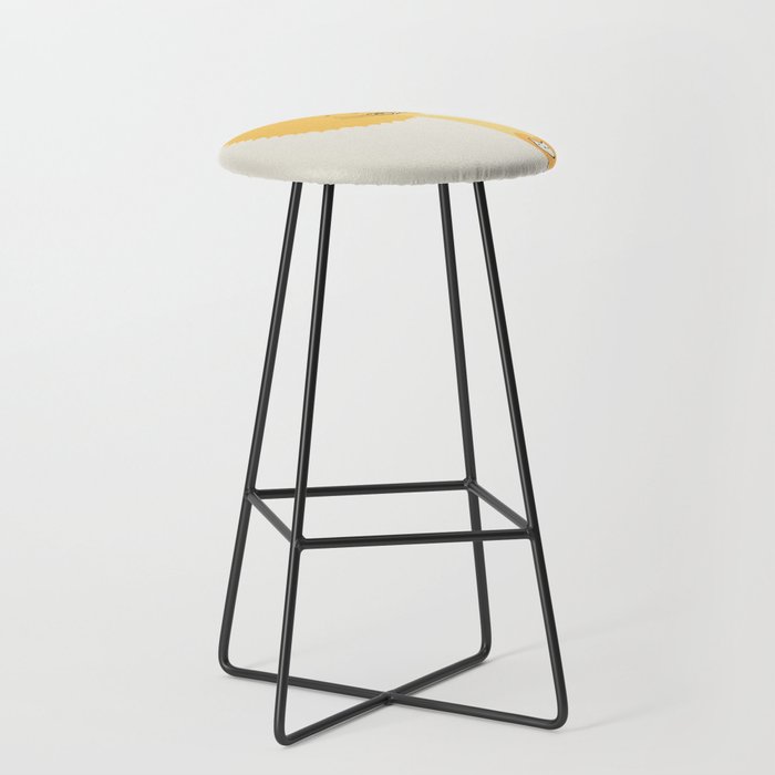 Love keeps the heart warm Stool Gallery Image 1