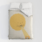 Love keeps the heart warm Comforter Gallery Image 6
