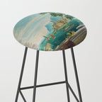 Capriccio of a Mediterranean Seaport Landscape No. 2 by Rex Whistler Stool Gallery Image 2
