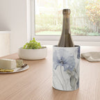 Ethereal Blue Grey Flower Fantasies Wine Chiller Gallery Image 4