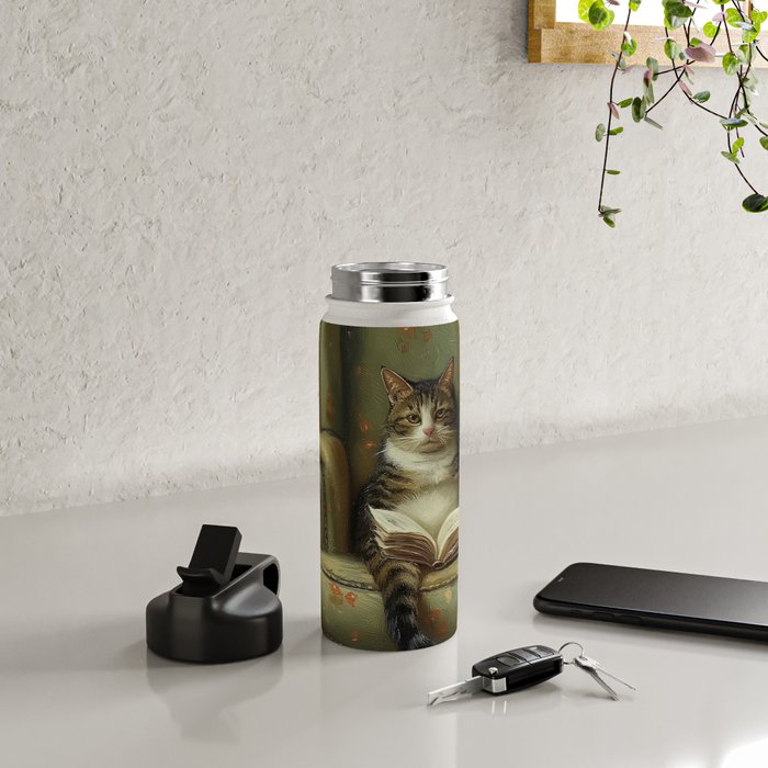 Hardcore Bookworm III Water Bottle Gallery Image 4