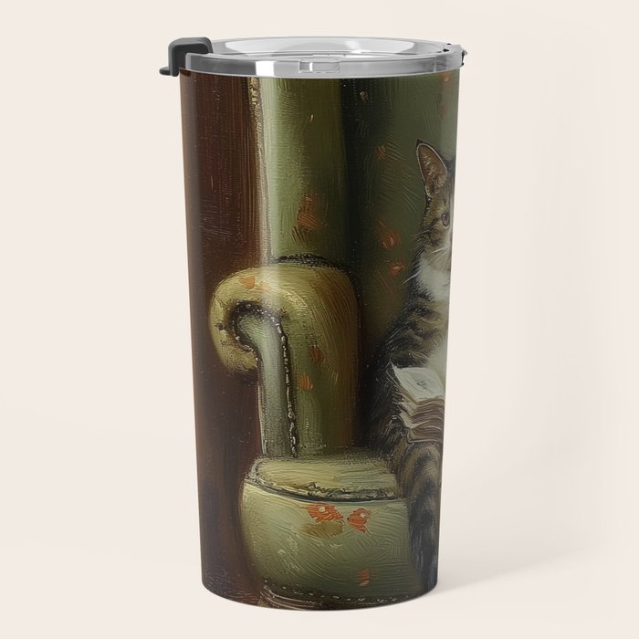 Hardcore Bookworm III Travel Mug Gallery Image 3