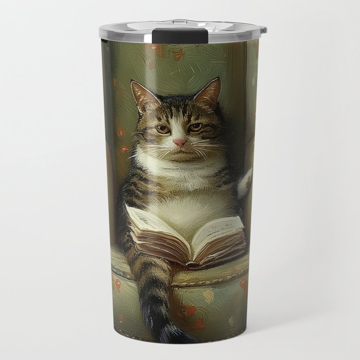 Hardcore Bookworm III Travel Mug Gallery Image 1