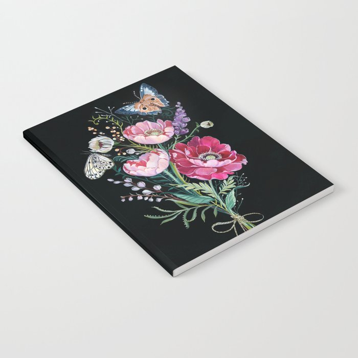 Butterfly Floral Bouquet Notebook Gallery Image 2