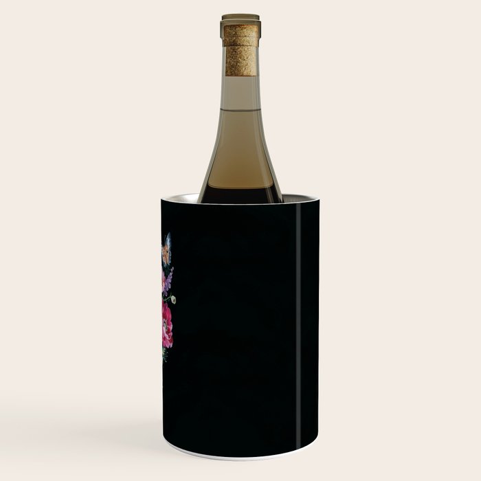 Butterfly Floral Bouquet Wine Chiller Gallery Image 3