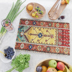 Antique Turkish Ladik Prayer Rug Print Cutting Board Gallery Image 2
