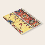 Antique Turkish Ladik Prayer Rug Print Notebook Gallery Image 2