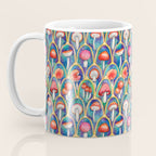 Luxury abstract mushroom pattern - original Coffee Mug Gallery Image 3