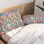 Luxury abstract mushroom pattern - original Pillow Sham Gallery Image 2