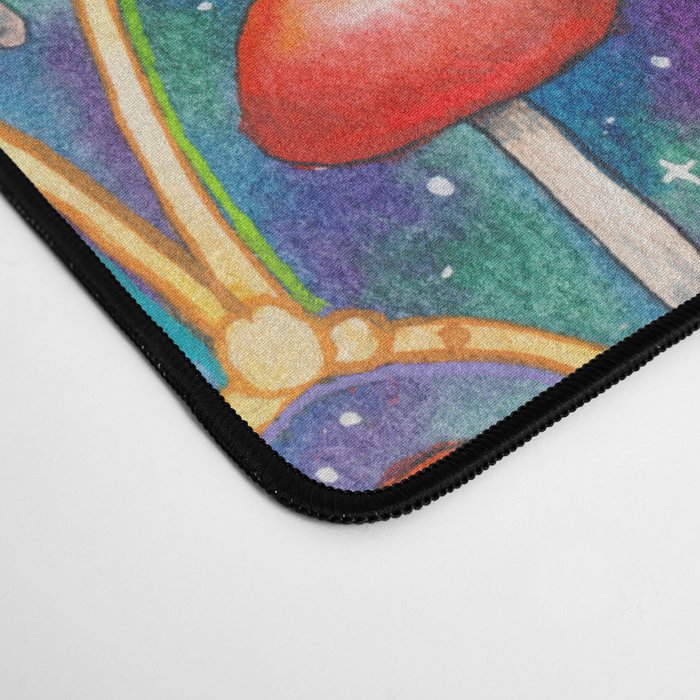Luxury abstract mushroom pattern - original Desk Mat Gallery Image 4