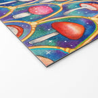 Luxury abstract mushroom pattern - original Welcome Mat Gallery Image 2