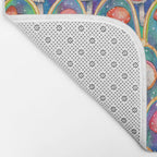 Luxury abstract mushroom pattern - original Bath Mat Gallery Image 2