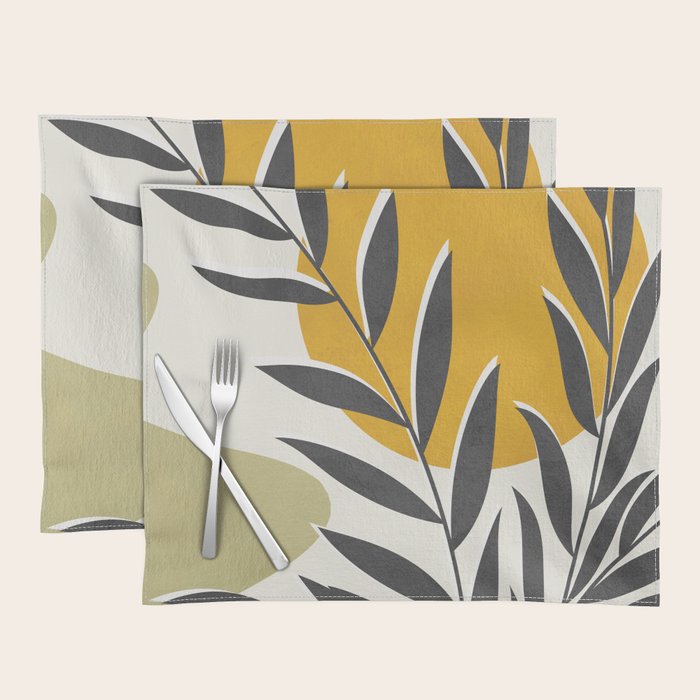Plant Design 01 Placemat Gallery Image 1