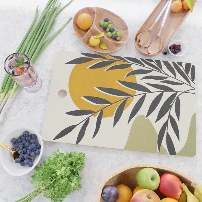 Plant Design 01 Cutting Board Gallery Image 2