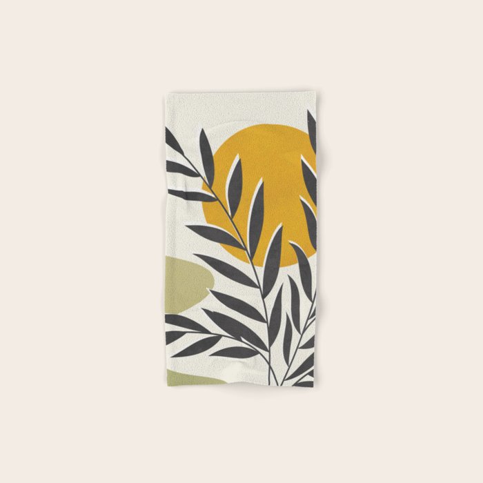 Plant Design 01 Bath Towel Gallery Image 1