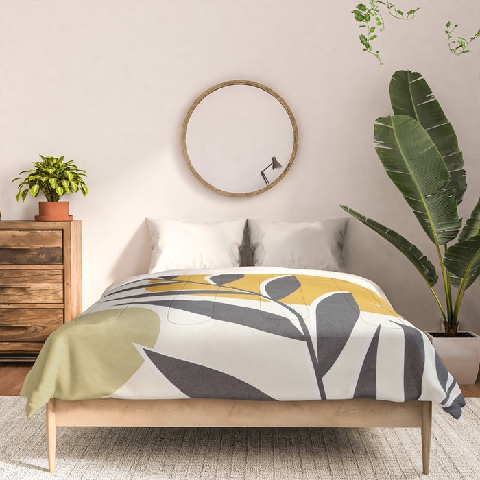 Plant Design 01 Comforter Gallery Image 3