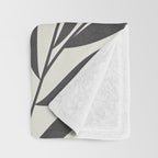 Plant Design 01 Throw Blanket Gallery Image 3