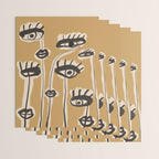 Abstract line art eyes 11 Wrapping Paper Gallery Image 3