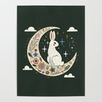 Rabbit on the moon  Poster Gallery Image 4