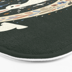 Rabbit on the moon  Bath Mat Gallery Image 3