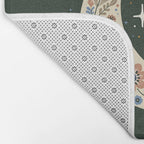 Rabbit on the moon  Bath Mat Gallery Image 2