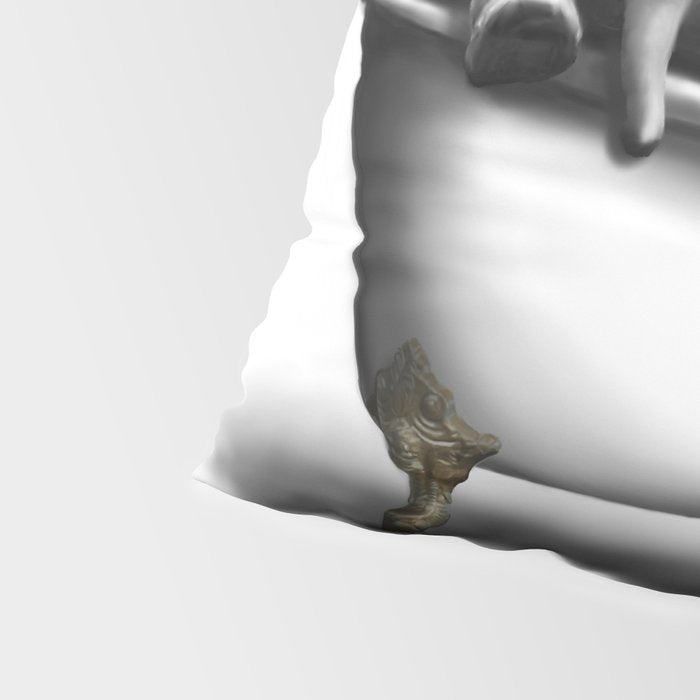 Elephant in Bath Pillow Sham Gallery Image 4